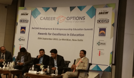 Mr. Abhay at-Career-Options-event