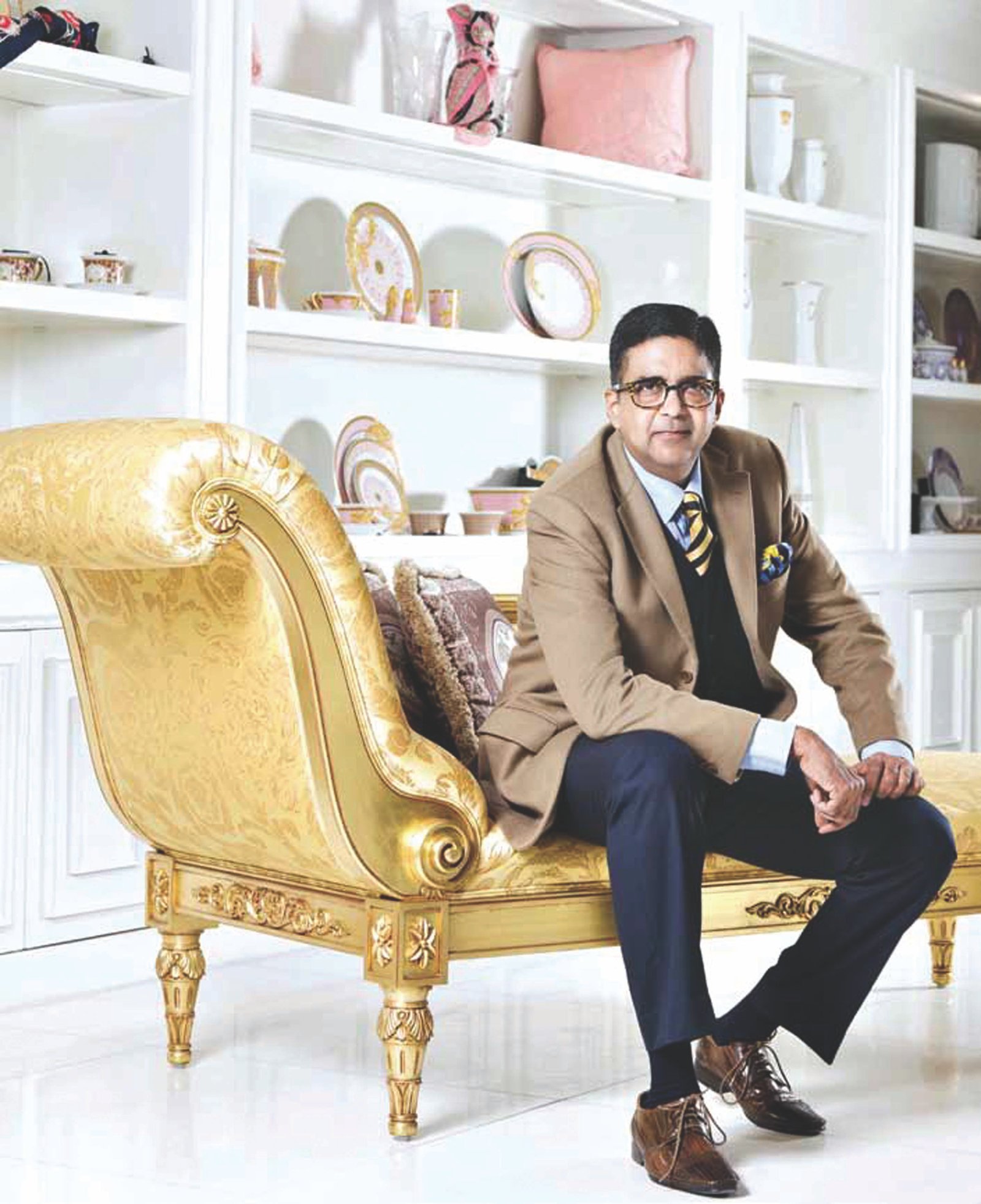 Abhay Gupta seated portrait